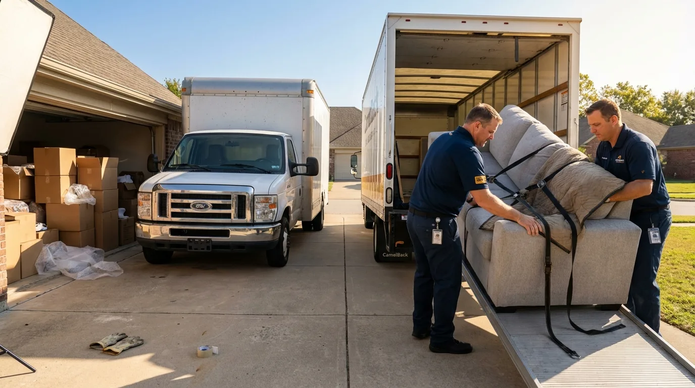 DIY truck vs professional crew comparison in Pennsville