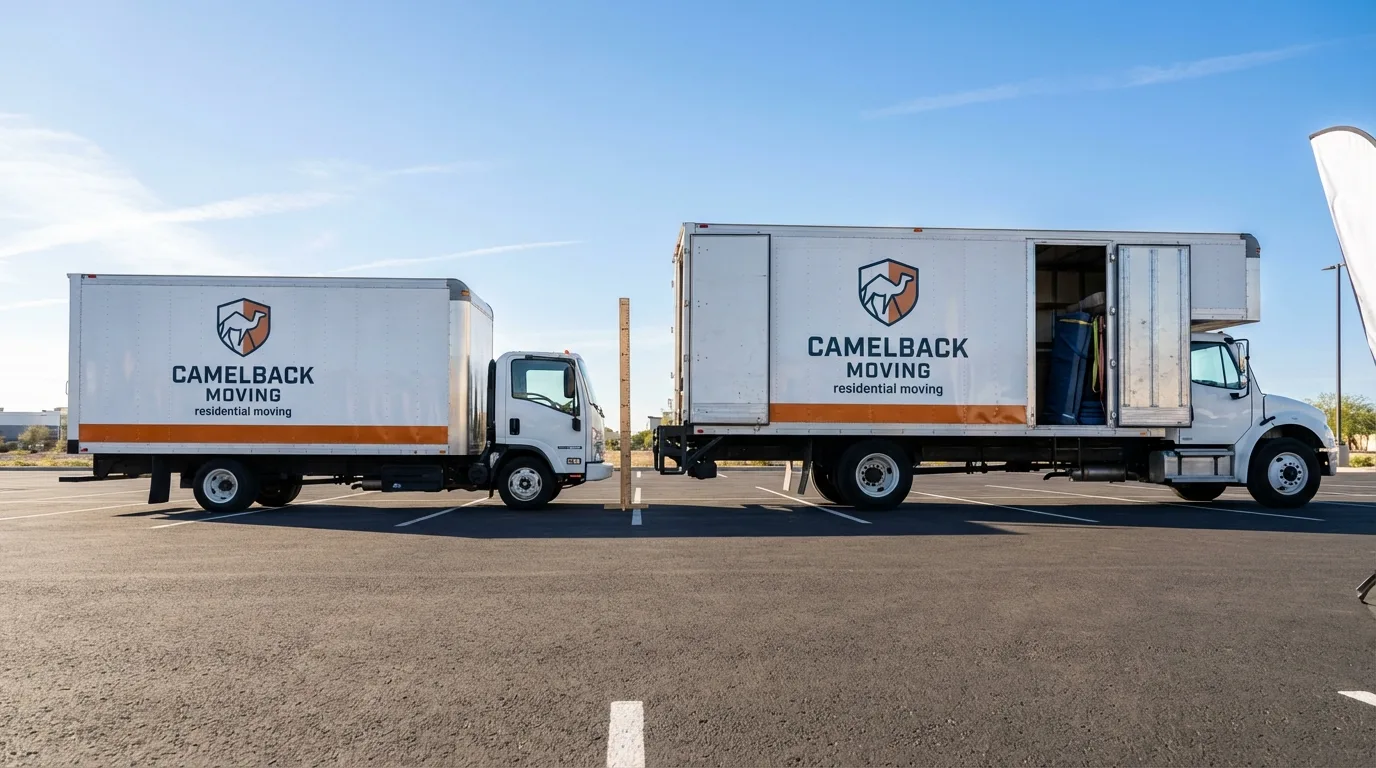 Moving truck size capacity guide in Pennsville